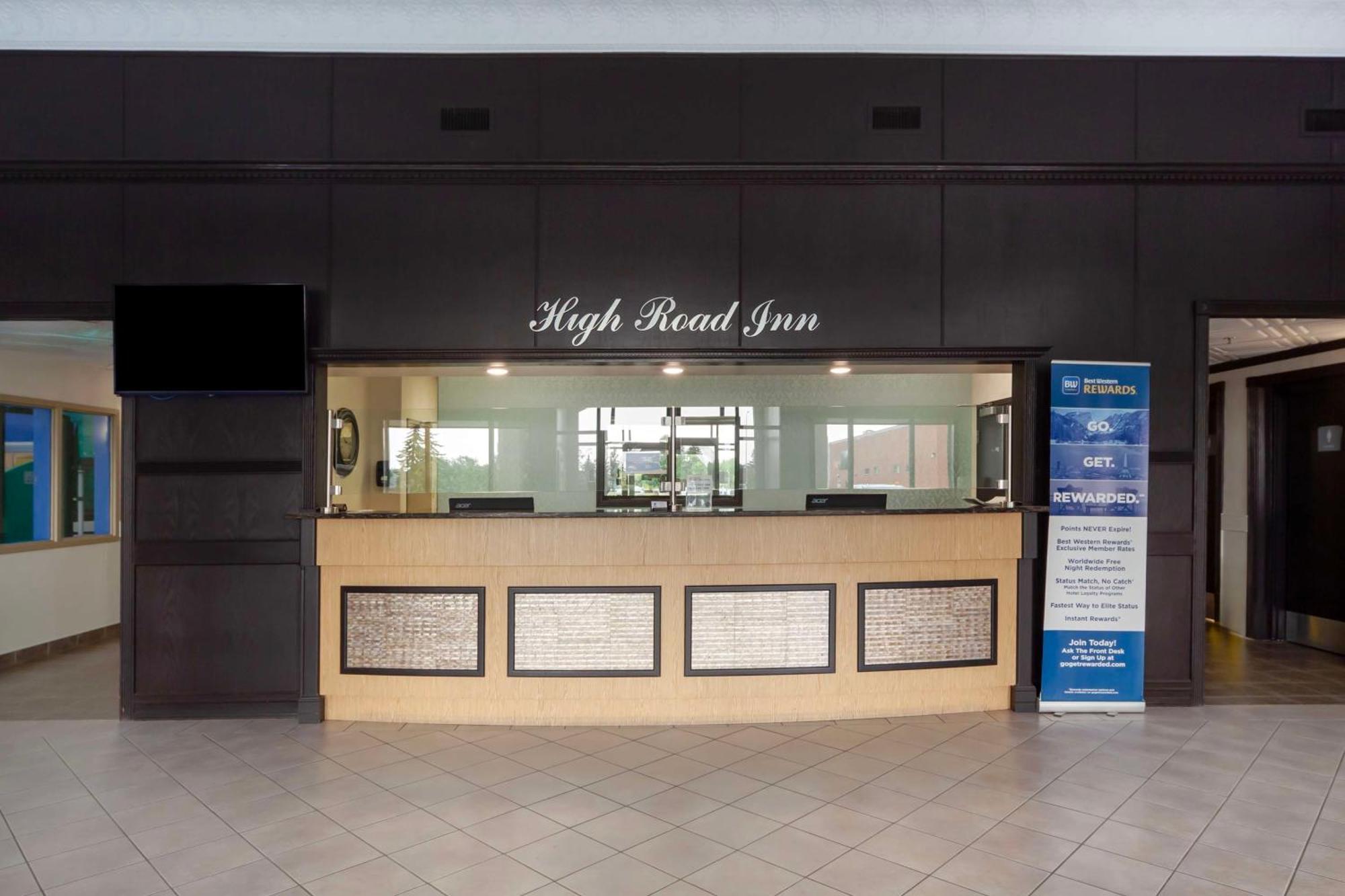 Best Western High Road Inn Эдсон Экстерьер фото
